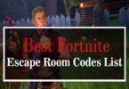 Best Fortnite Escape Room Codes List