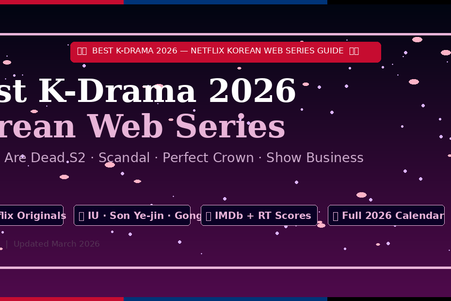 best K-drama 2026