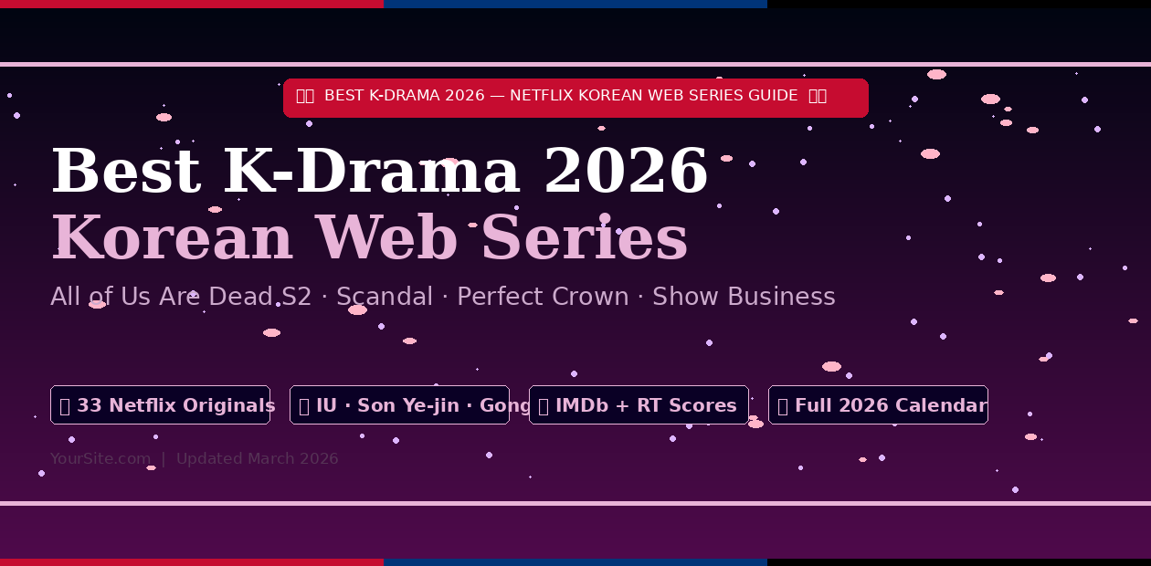 best K-drama 2026