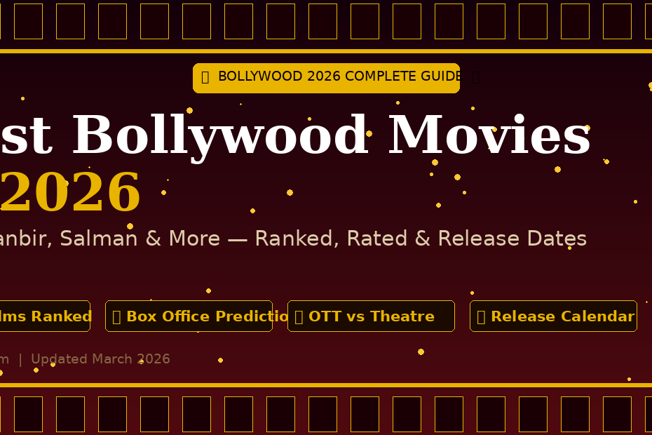 best Bollywood movies 2026